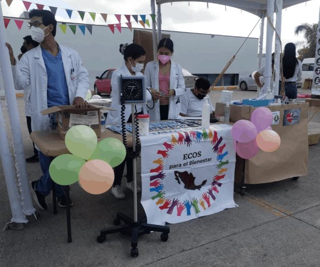Llevan jornada de Salud en Clínica del ISSSTE