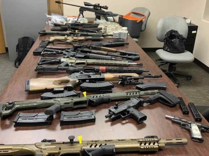 ‘Iban a México’ Incautan arsenal con destino al sur ‘Iban a México’ Incautan arsenal con destino al sur