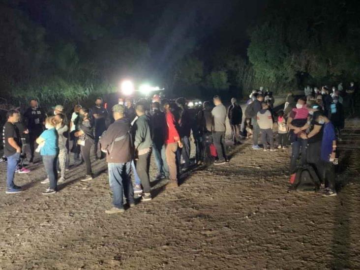 Llega avalancha de grupos de migrantes Llega avalancha de grupos de migrantes