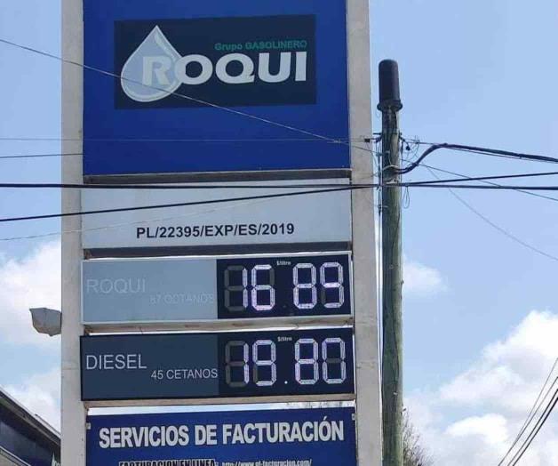 Baja precio de gasolina Baja precio de gasolina