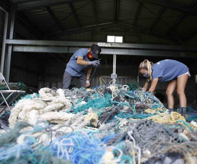 Redes abandonadas azote de vida marina