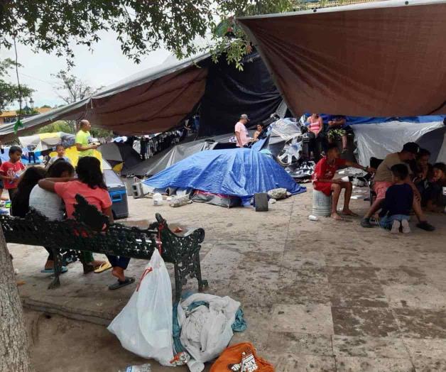 Sufren migrantes golpe climático