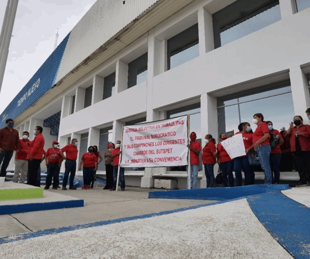 Acusan a tribunal de proteger a la líder del SUTSPET