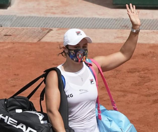 Barty se retira del Abierto de Francia con una lesión en la cadera Barty se retira del Abierto de Francia con una lesión en la cadera