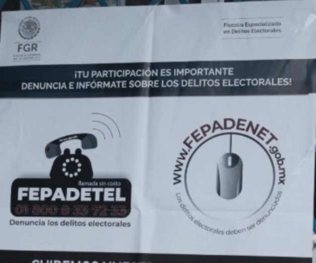 Fepade alista denuncias ante delitos electorales