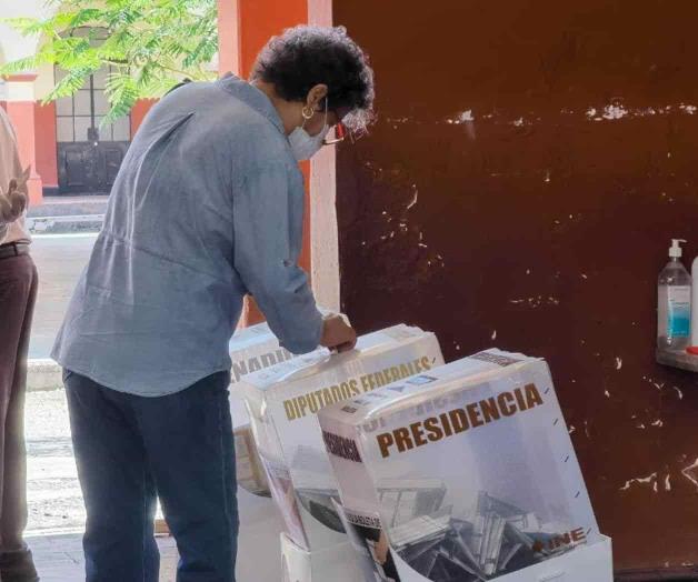 Reportan 100% en la instalación de casillas