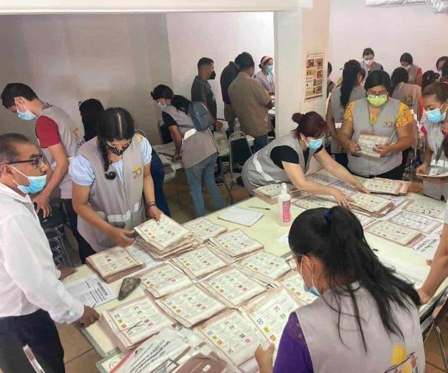 Hay recuento de votos Hay recuento de votos