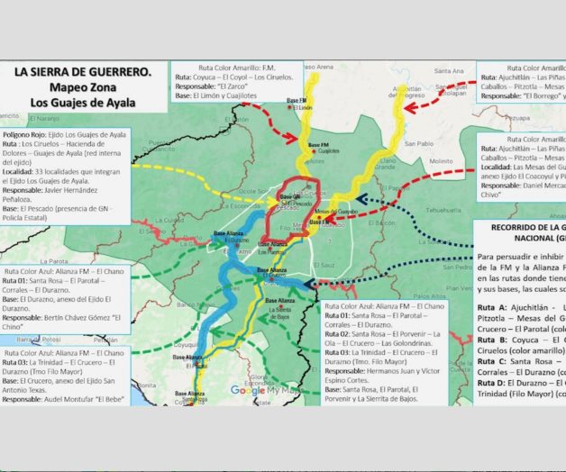 Sitiados por el crimen organizado, piden auxilio pobladores de Coyuca de Catalán