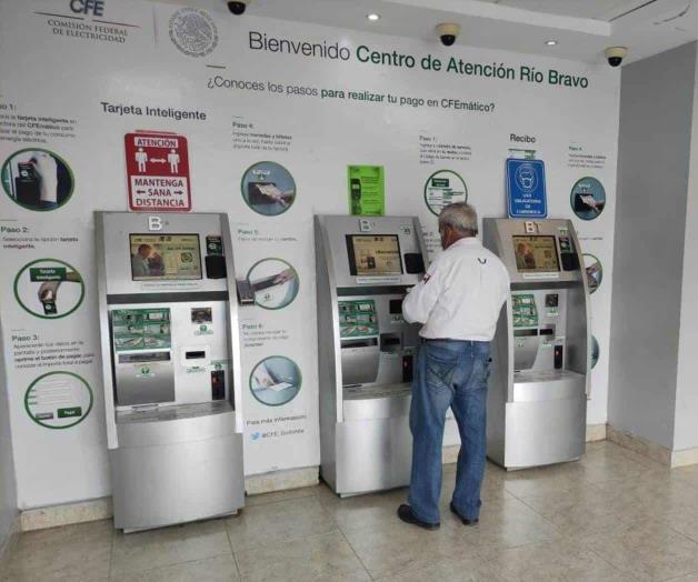 Reportan CFEmáticos; solo acepta pago con tarjeta