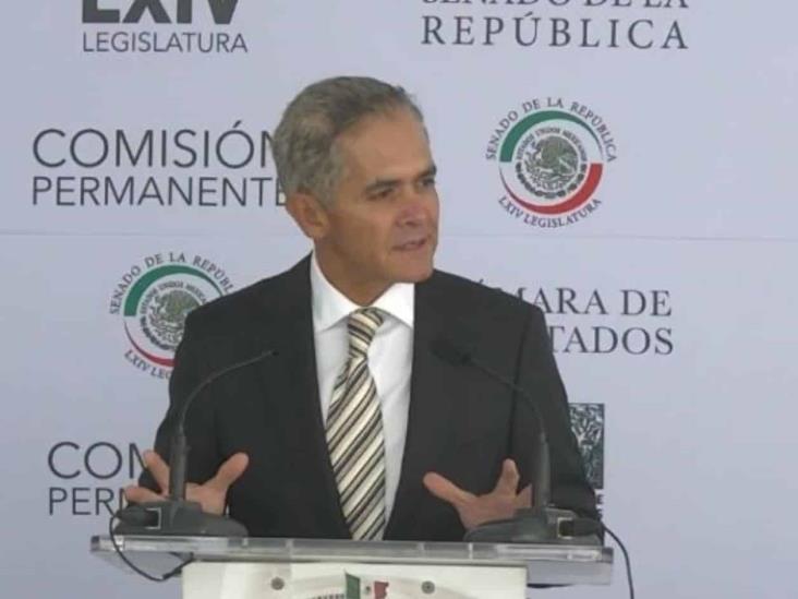 Mancera dice tener la conciencia tranquila tras presentación de peritaje sobre el Metro Mancera dice tener la conciencia tranquila tras presentación de peritaje sobre el Metro