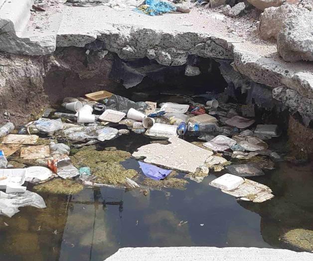 Zanja gigante es alto riesgo de accidentes