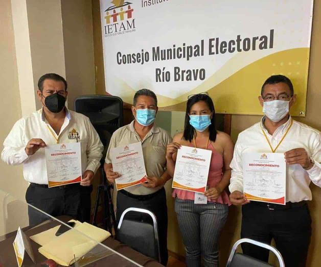 Reconocen a personal que participó en jornada electoral