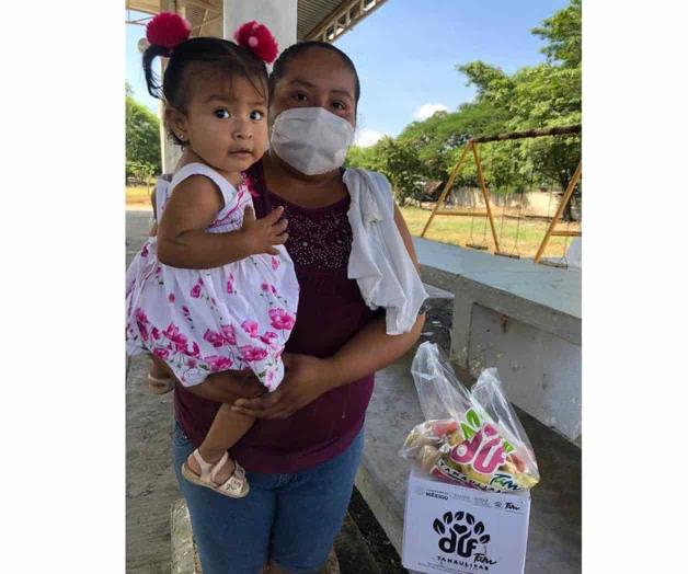 Entrega DIF estatal apoyos alimentarios Entrega DIF estatal apoyos alimentarios