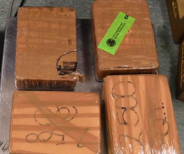 Confiscan los oficiales del CBP 910,405 Dls. en drogas Confiscan los oficiales del CBP 910,405 Dls. en drogas