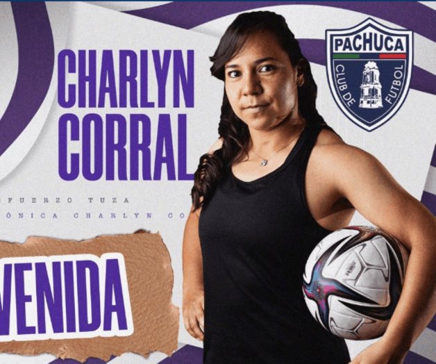 Charlyn Corral, nueva futbolista del Pachuca Femenil Charlyn Corral, nueva futbolista del Pachuca Femenil