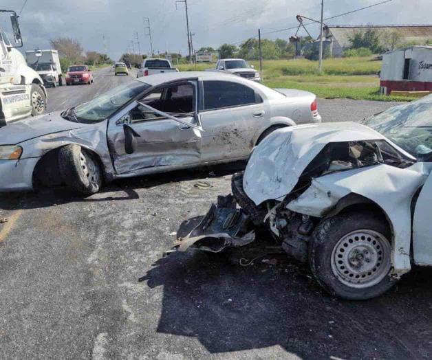 Manda accidente a varios al Hospital Manda accidente a varios al Hospital