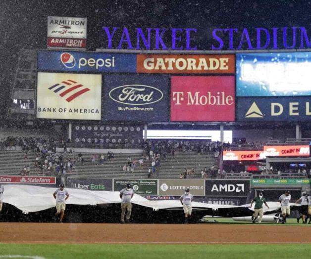 Yanquis-Angelinos, pospuesto ante pronóstico de lluvia