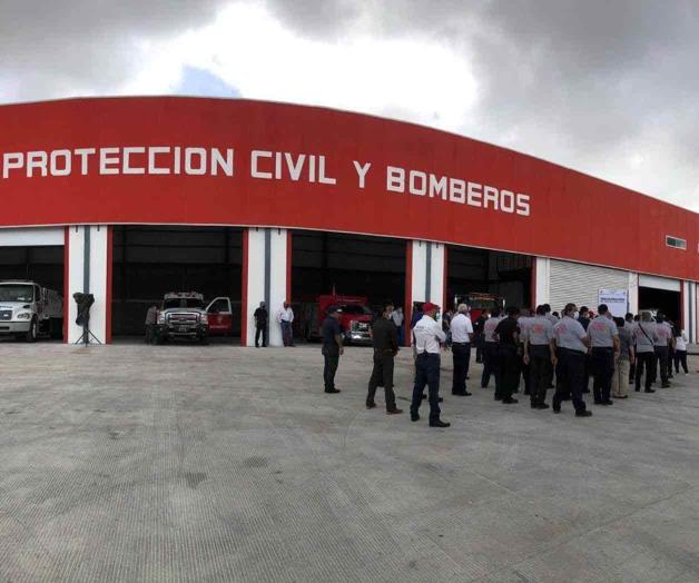 Inauguran instalaciones de PC y Bomberos Inauguran instalaciones de PC y Bomberos