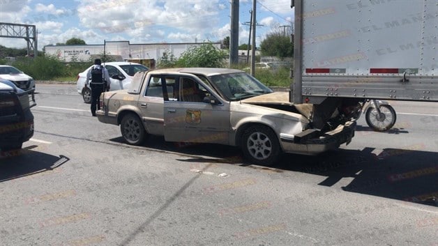 Provoca accidente múltiple caos vial en la Burocrática Provoca accidente múltiple caos vial en la Burocrática