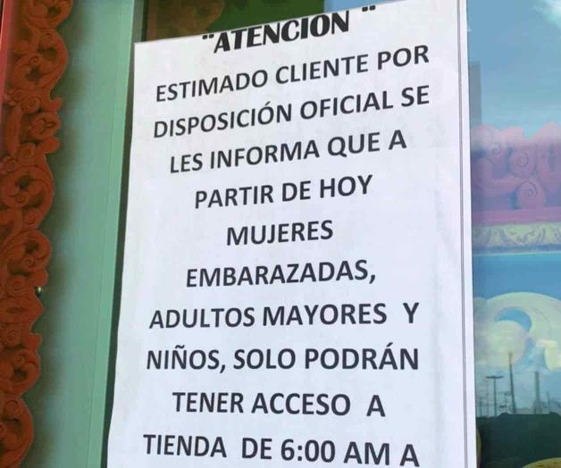 Restringen acceso y adaptan medidas Restringen acceso y adaptan medidas