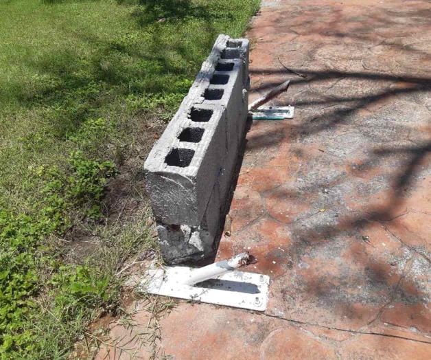 Abandono y vandalismo en plaza ‘Treviño Zapata’ Abandono y vandalismo en plaza ‘Treviño Zapata’