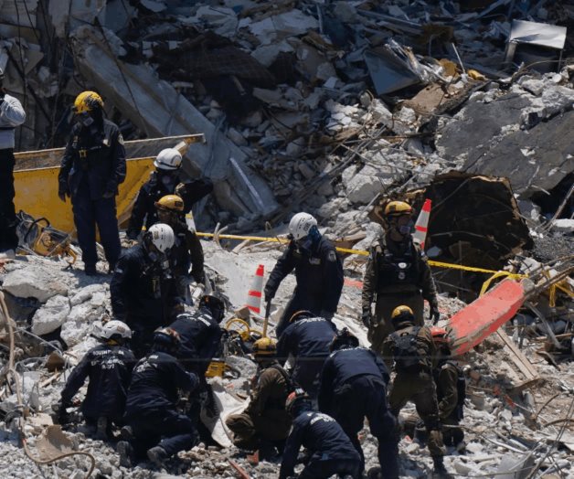 Miami: Planean iniciar demolición de edificio derruido Miami: Planean iniciar demolición de edificio derruido