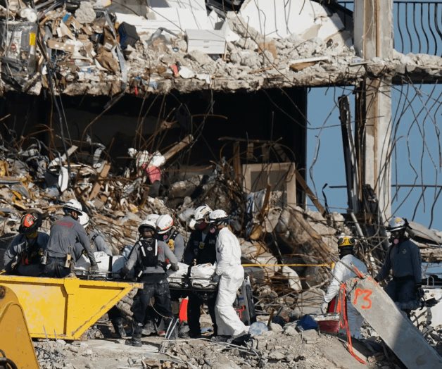 Hallan otros dos cuerpos en escombros de derrumbe Hallan otros dos cuerpos en escombros de derrumbe