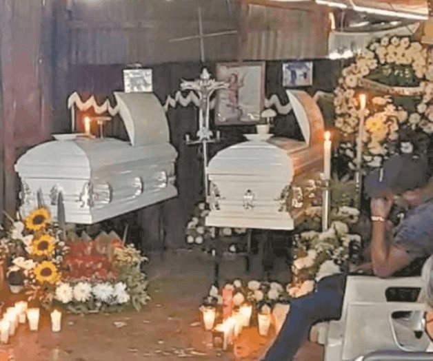 Velan a menores asesinados en fuego cruzado en Veracruz