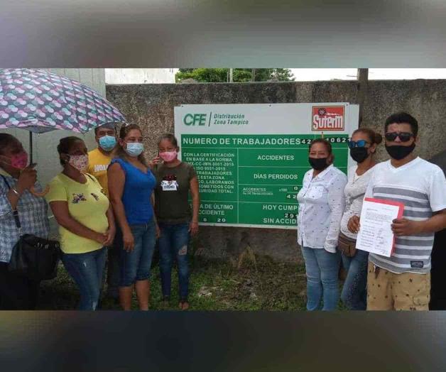 Protestan contra CFE por apagones Protestan contra CFE por apagones