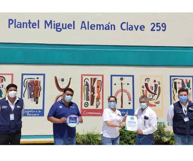 Certifican al CONALEP como Escuela Segura Certifican al CONALEP como Escuela Segura