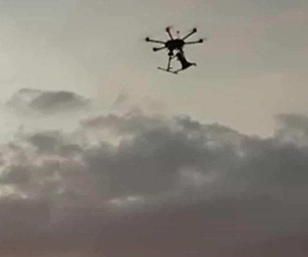 Usan drones para alertar Usan drones para alertar