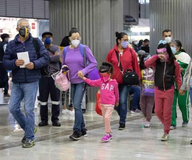 Previenen a viajeros por nuevas variantes de Covid Previenen a viajeros por nuevas variantes de Covid