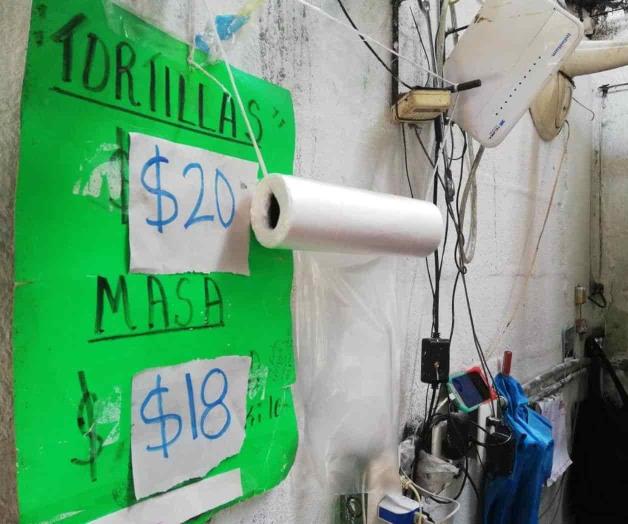 Culpan a intermediarios del aumento a la tortilla Culpan a intermediarios del aumento a la tortilla