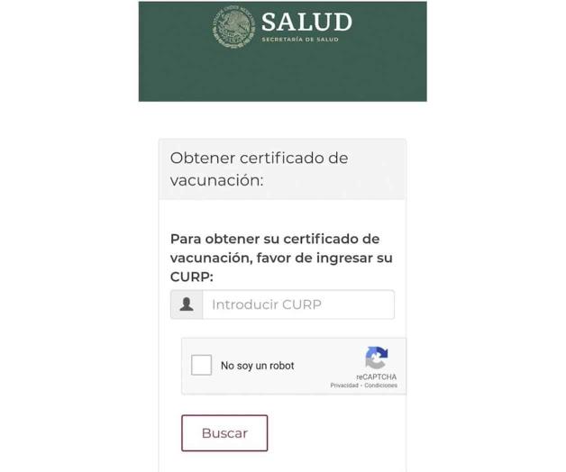 Lanzan certificado de vacunación anti Covid Lanzan certificado de vacunación anti Covid
