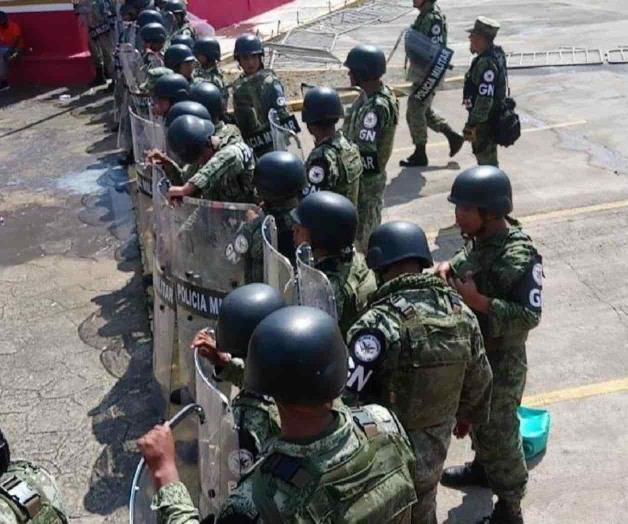 Sube despliegue de militares en frontera Sube despliegue de militares en frontera