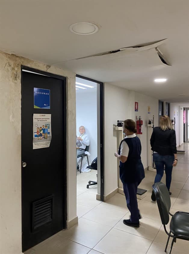 Hace agua el Centro de Salud