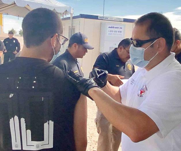 Inicia vacunación transfronteriza Inicia vacunación transfronteriza