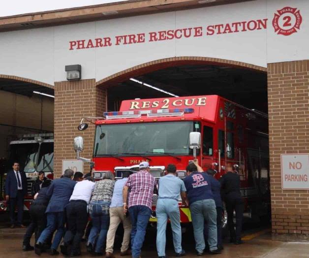 Celebran ceremonia de ‘empuje’ en Pharr Celebran ceremonia de ‘empuje’ en Pharr