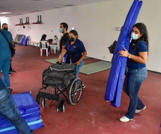 Convierten el ‘Poli’ en albergue temporal Convierten el ‘Poli’ en albergue temporal