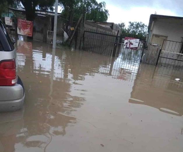 Sin poder salir por inundación Sin poder salir por inundación