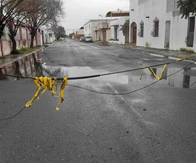 Alarma a vecinos cables de alta tensión en la calle Alarma a vecinos cables de alta tensión en la calle