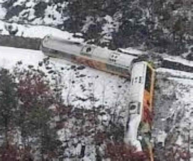 Un tren se descarrila en los Alpes austríacos Un tren se descarrila en los Alpes austríacos