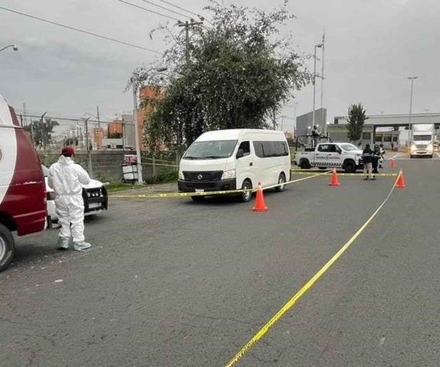 Asesinan a militar en asalto a camioneta de transporte público