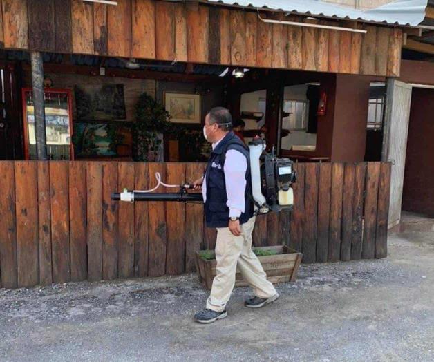 Refuerzan actividades de sanitización en San Fernando Refuerzan actividades de sanitización en San Fernando