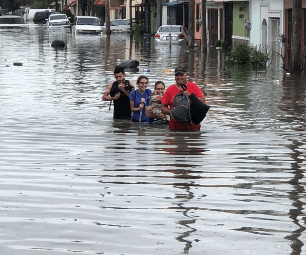 Lluvias trastocan la frontera Lluvias trastocan la frontera
