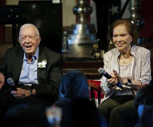 Expresidente Jimmy Carter celebra 75 años de matrimonio Expresidente Jimmy Carter celebra 75 años de matrimonio