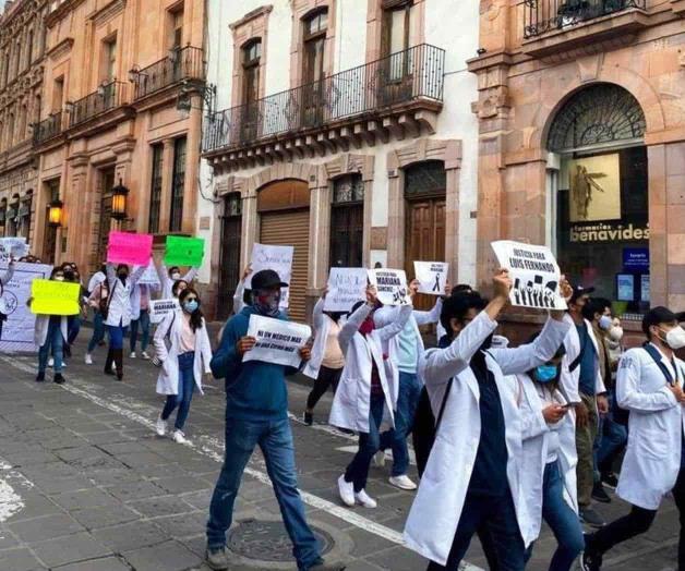 Exigen justicia para médicos asesinados en Zacatecas Exigen justicia para médicos asesinados en Zacatecas