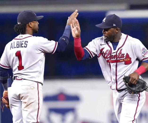 MLB: Bravos vencen 5-4 a Marlins MLB: Bravos vencen 5-4 a Marlins