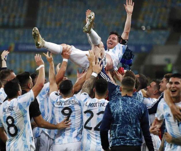 Por fin gana Messi un título con Argentina; se lleva la Copa América Por fin gana Messi un título con Argentina; se lleva la Copa América
