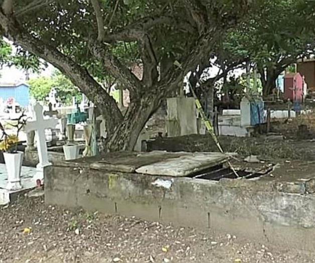 Detectan rito de santería en cementerio de Tampico Alto Detectan rito de santería en cementerio de Tampico Alto